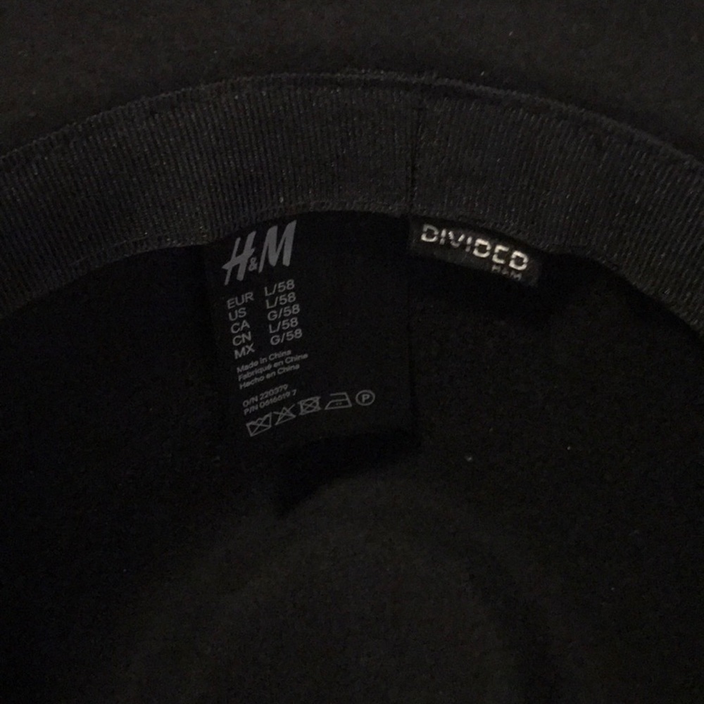Floppy black hat - Picture 5 of 5